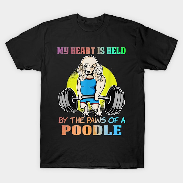 Cute poodle T-Shirt by Éléonore Royer